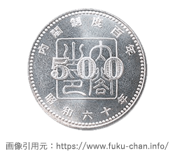 内閣制度創始100周年記念硬貨